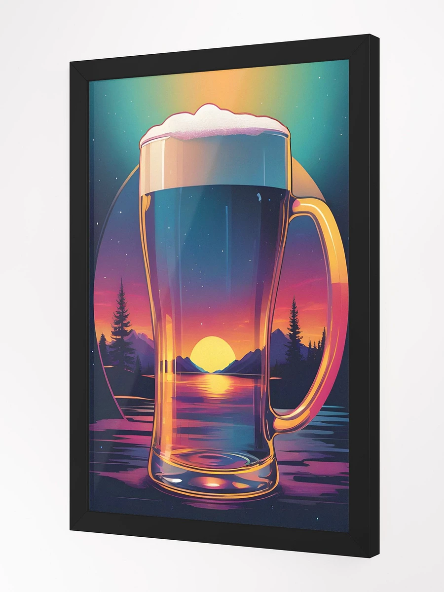 Beer Sunset Framed Poster product image (3)
