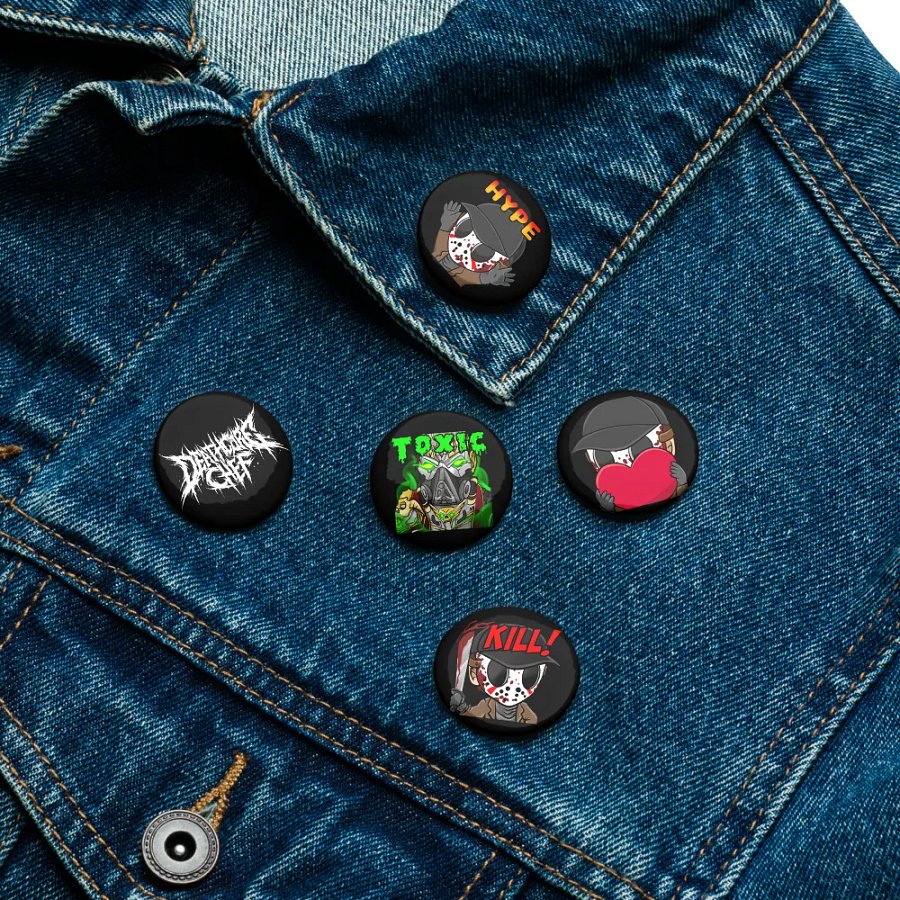 Deathocore Chef Button Set product image (11)