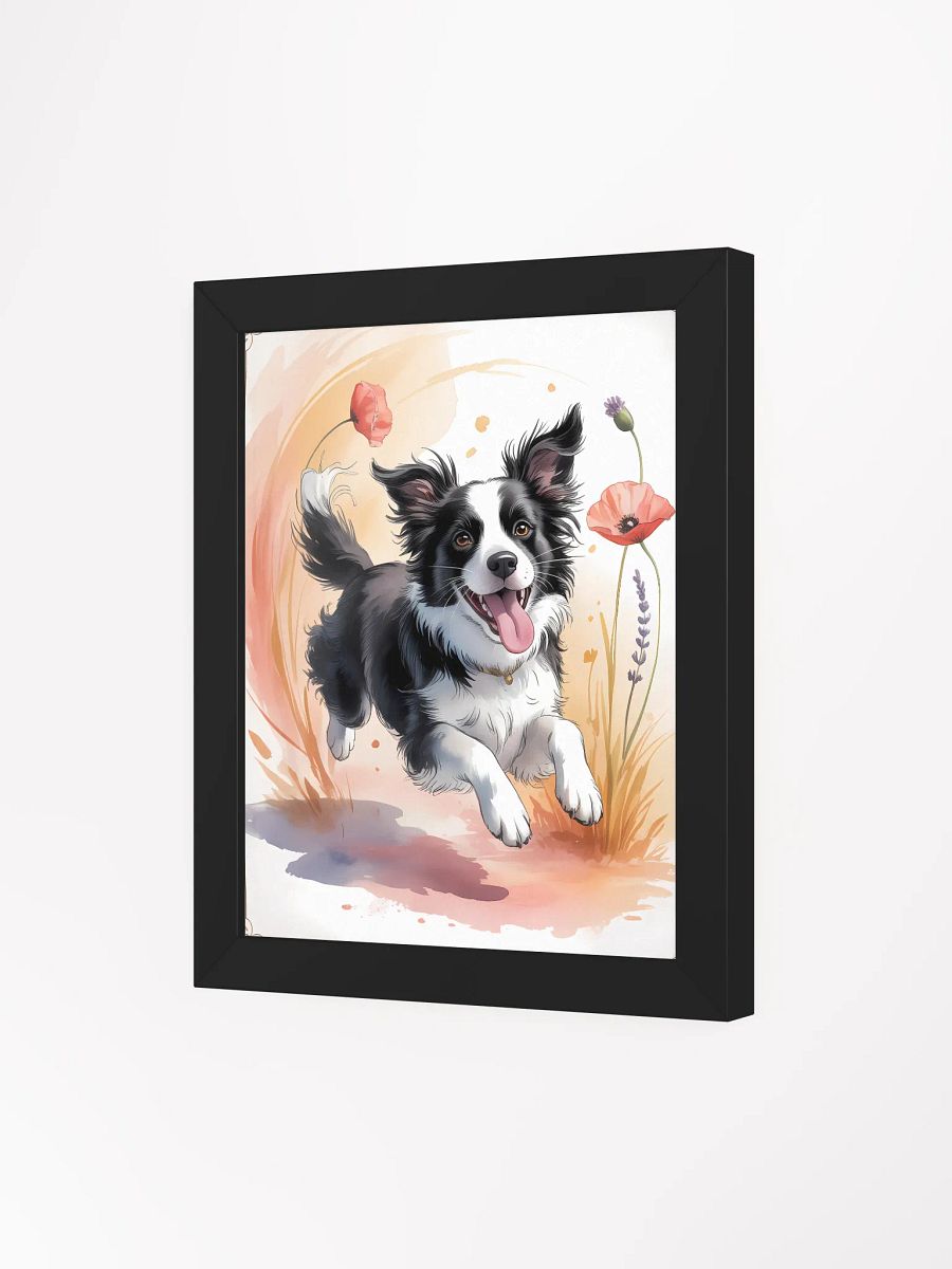 Joyful Border Collie Framed Poster product image (4)