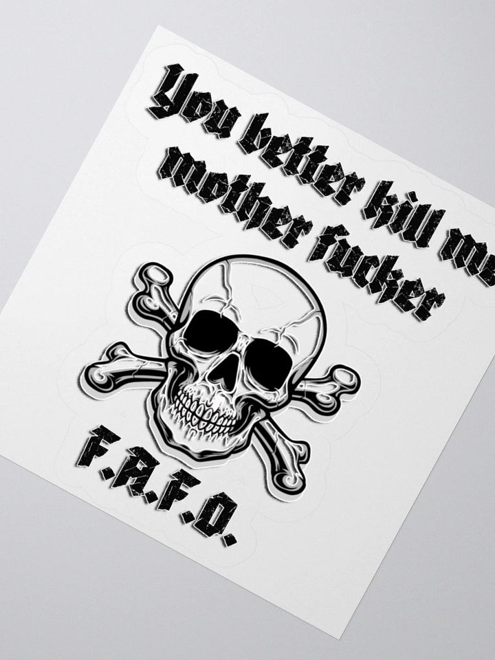 Better Kill Me - Uncensored Sticker product image (5)