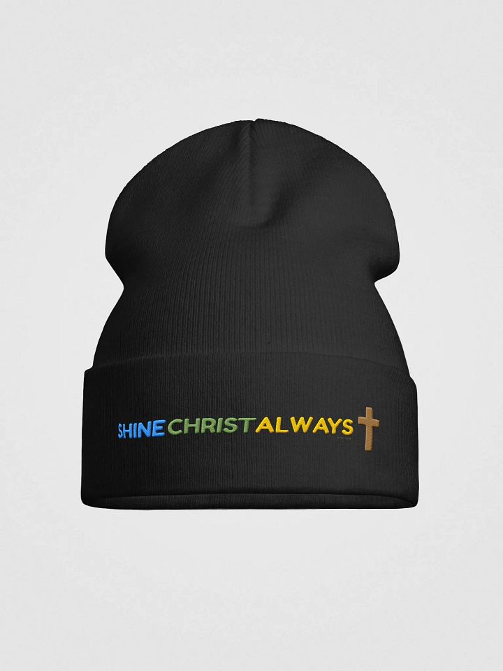 Shine Cross knit beanie product image (1)