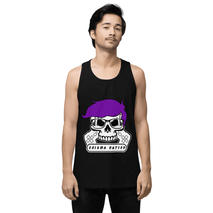 Enigma Nation Cotton Heritage Men's Premium Tank Top (PRINTED) product image (15)