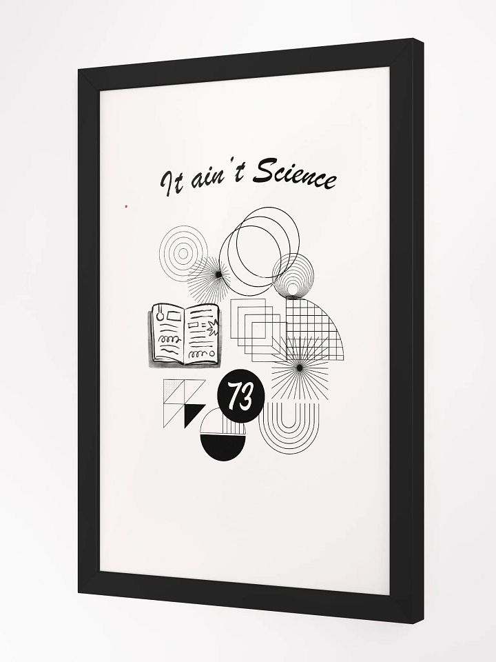 Poster NOT SCIENCE product image (4)