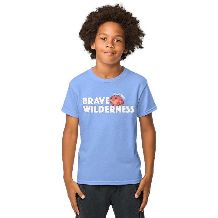 Brave Buddies Turtle Frog Youth Sports Tee product image (2)