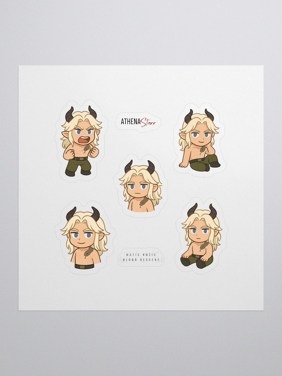 Matic Rožič Sticker Set – Blood Descent product image (2)
