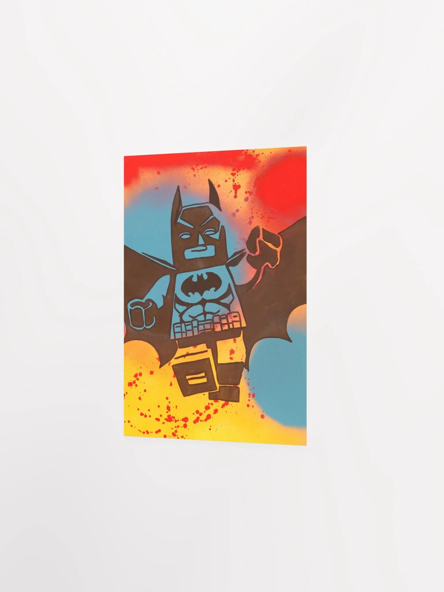 Bat Hero Matte Poster product image (15)