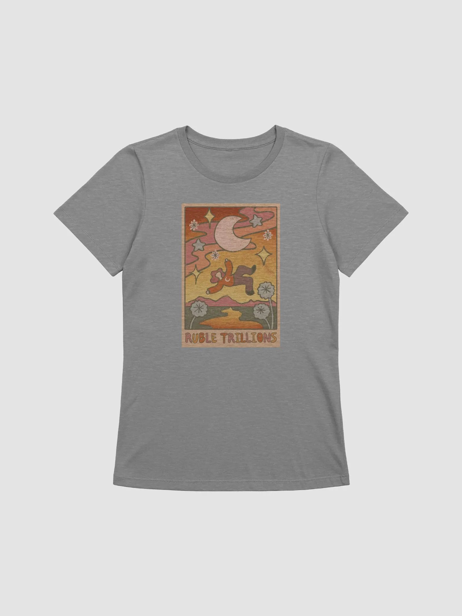 The Moon - Bella+Canvas Supersoft T-Shirt product image (1)