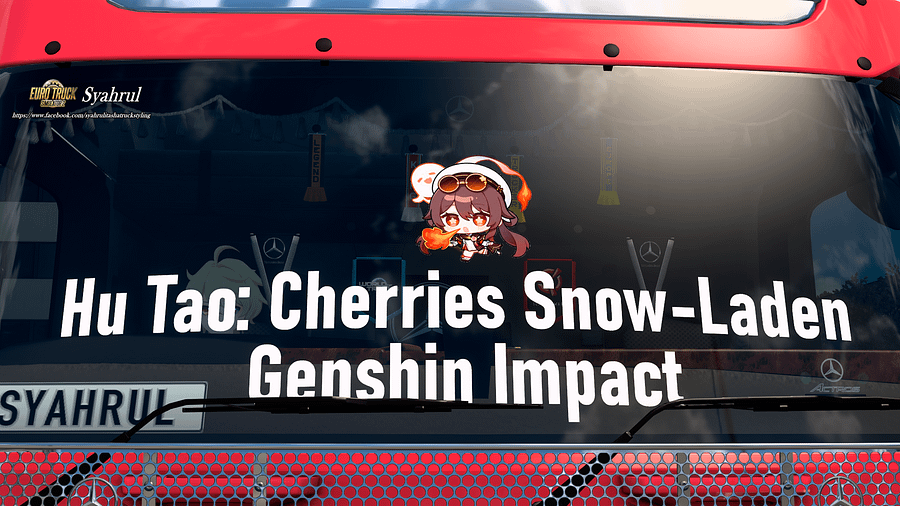 [ETS2] Hu Tao (Cherries Snow-Laden) - Genshin Impact [Combo Skin] product image (6)