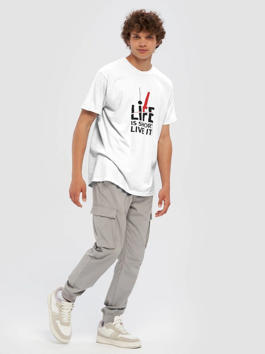 LIFE IS SHORT. LIVE IT! Bungee Jumping T-Shirt product image (68)