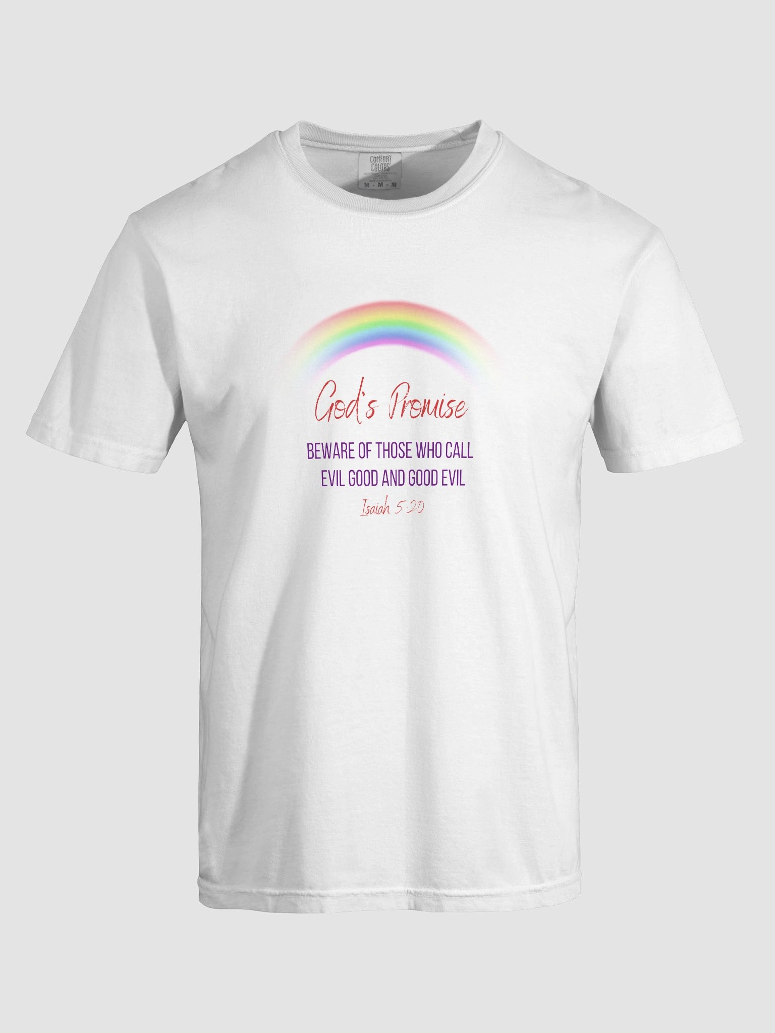 God's Rainbow Heavyweight T-Shirt product image (7)