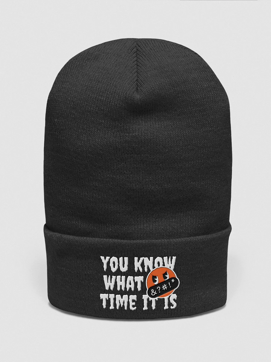 Screaming My Head Off Beanie (Black) product image (2)