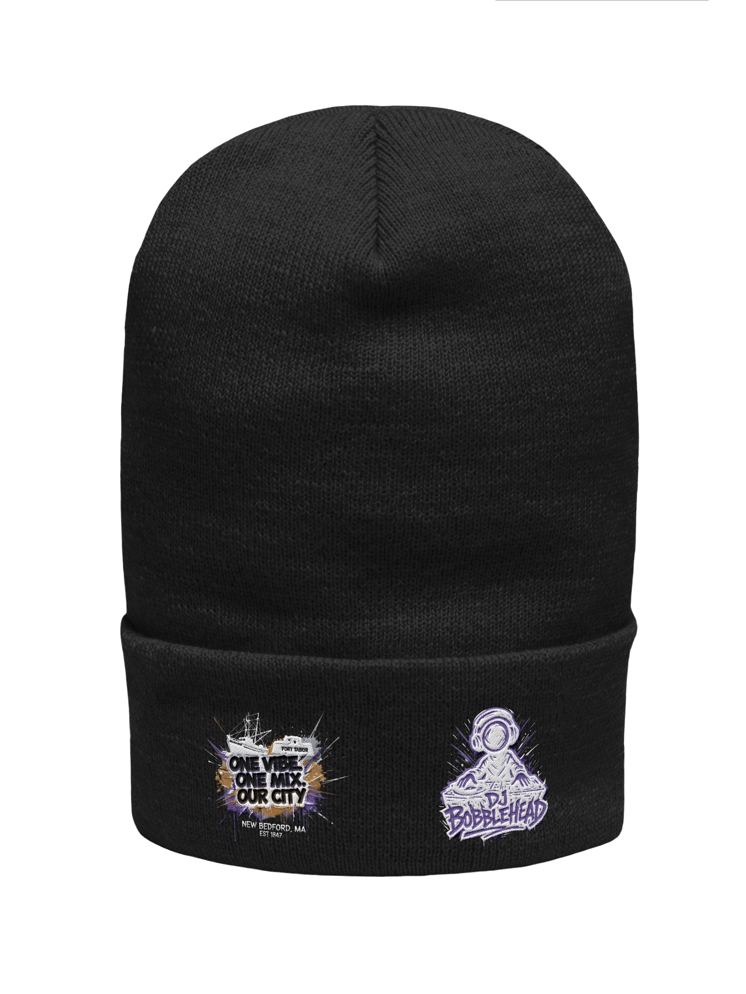 One City Beanie Dark Colors product image (1)