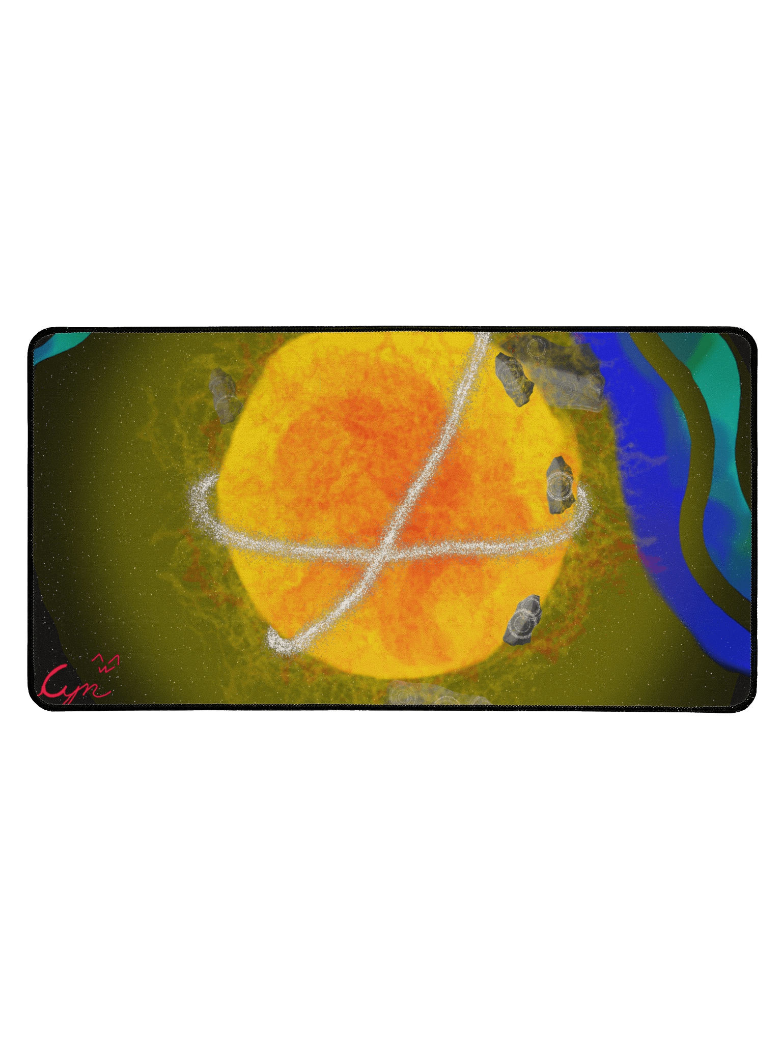 Celestial - PHOSPHO-9 - Desk Mat product image (1)