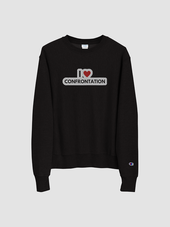 I <3 Confrontation (bubble design) Champion Crewneck Sweatshirt product image (2)