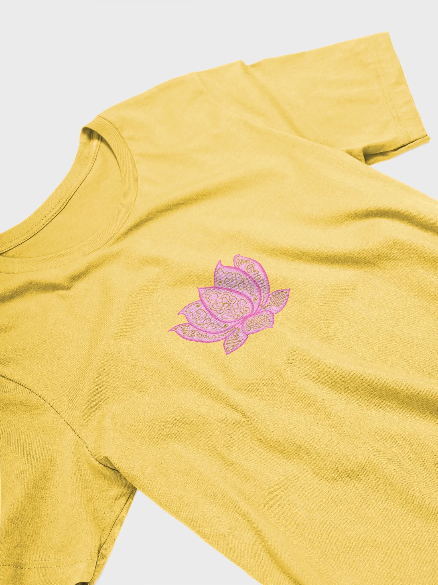 Golden Lotus Blossom T-Shirt product image (3)