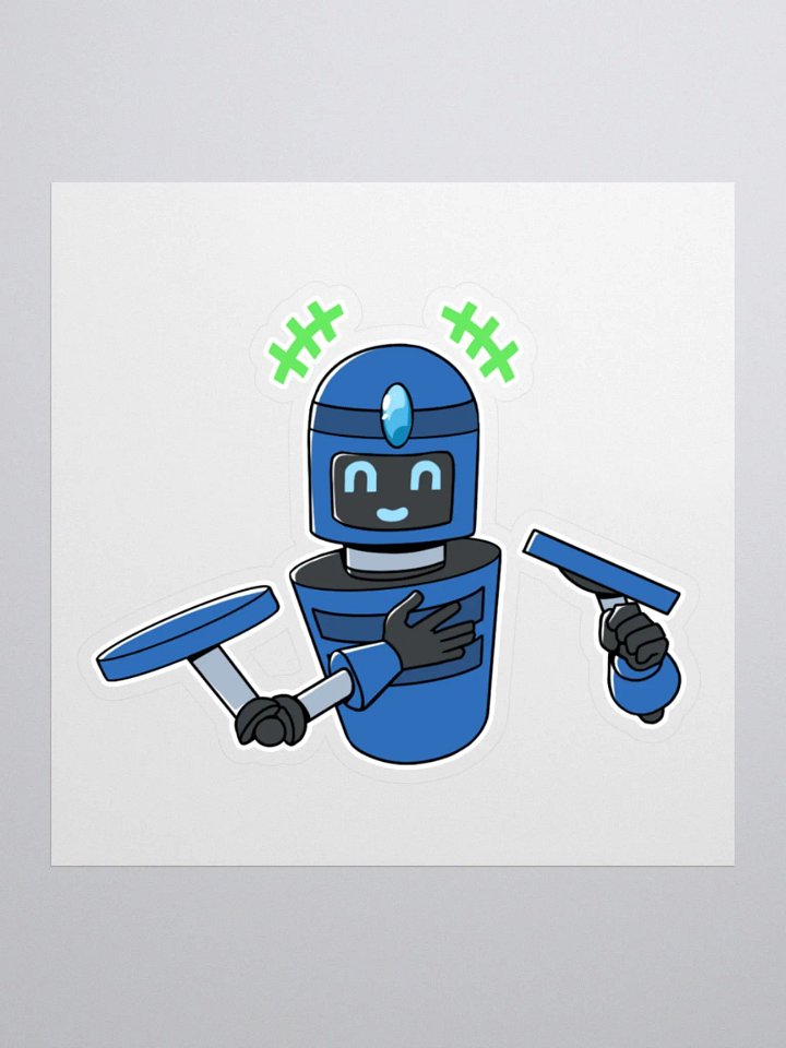 TOM B.O.T.S. and the Robofriends Sticker product image (1)