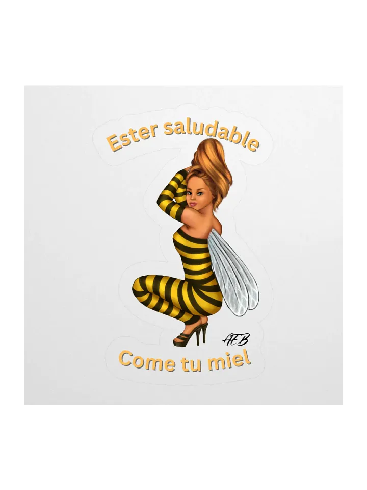 Bee Healthy Kiss Cut Stickers product image (5)
