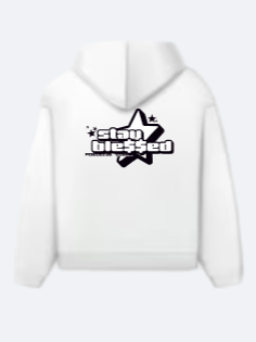 Astro white pullover hoodie product image (2)