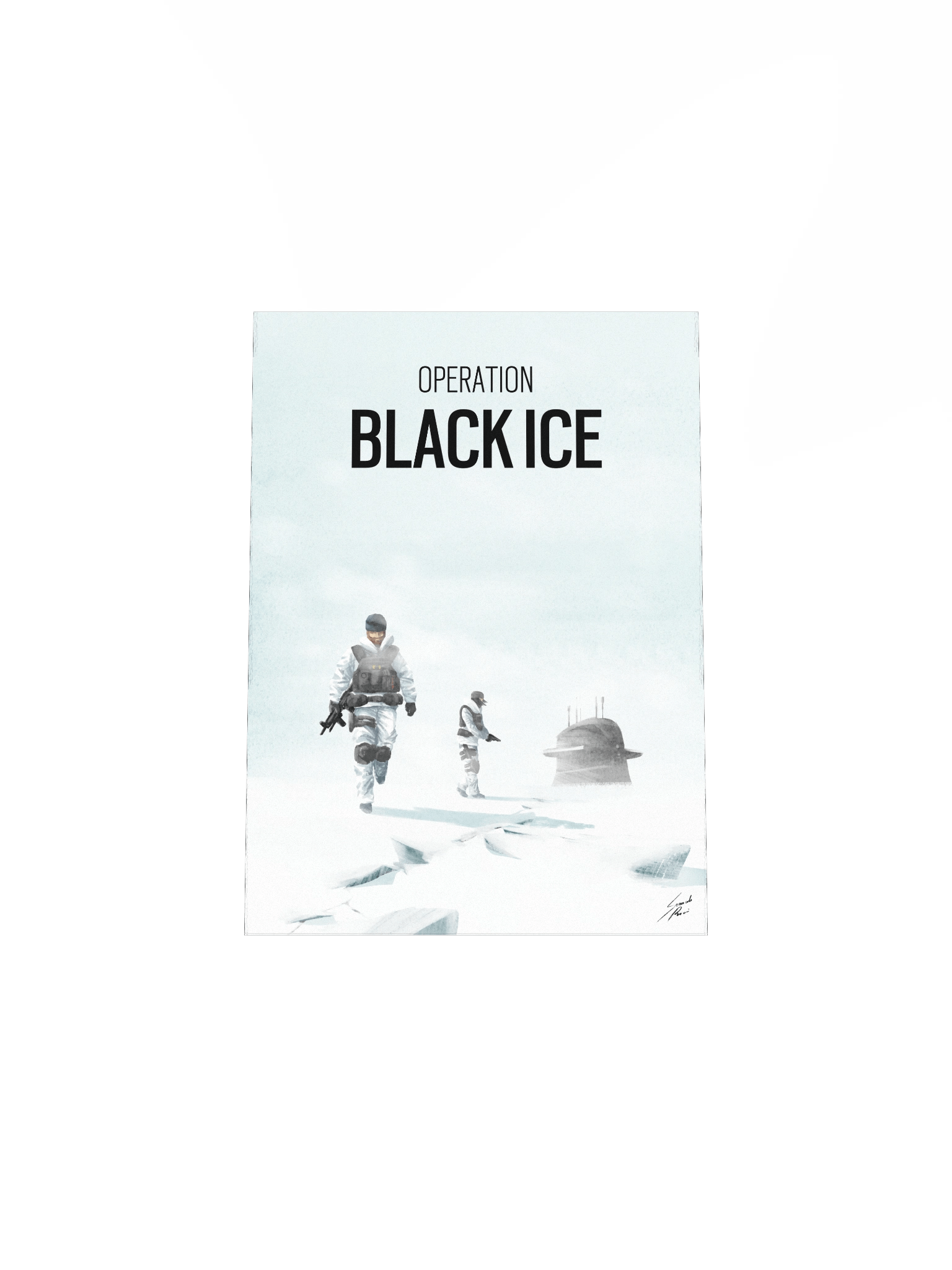 Operation Black Ice - Digital Illustration product image (4)