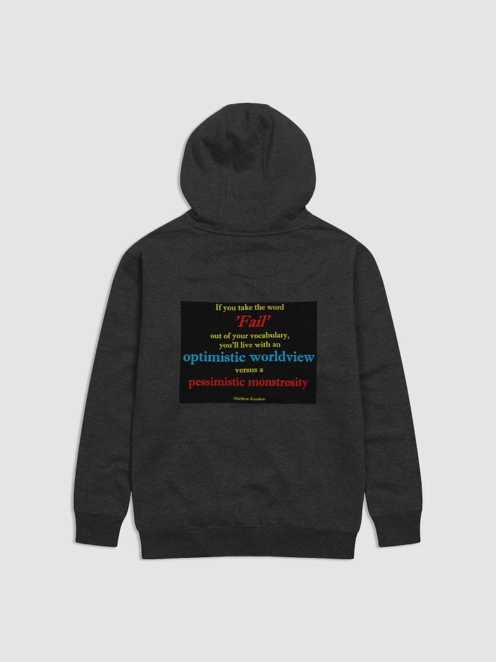 [With Quote 3 on the Back] Embroidered Cotton Heritage Unisex Premium Hoodie product image (9)