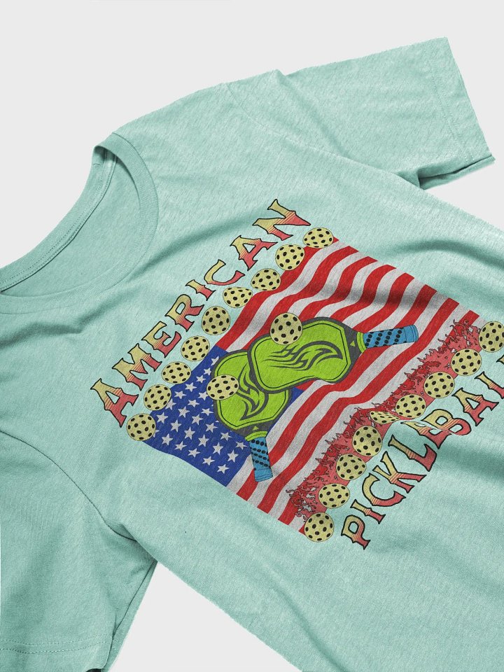 American Pickleball Patriotic Flames Tee product image (20)