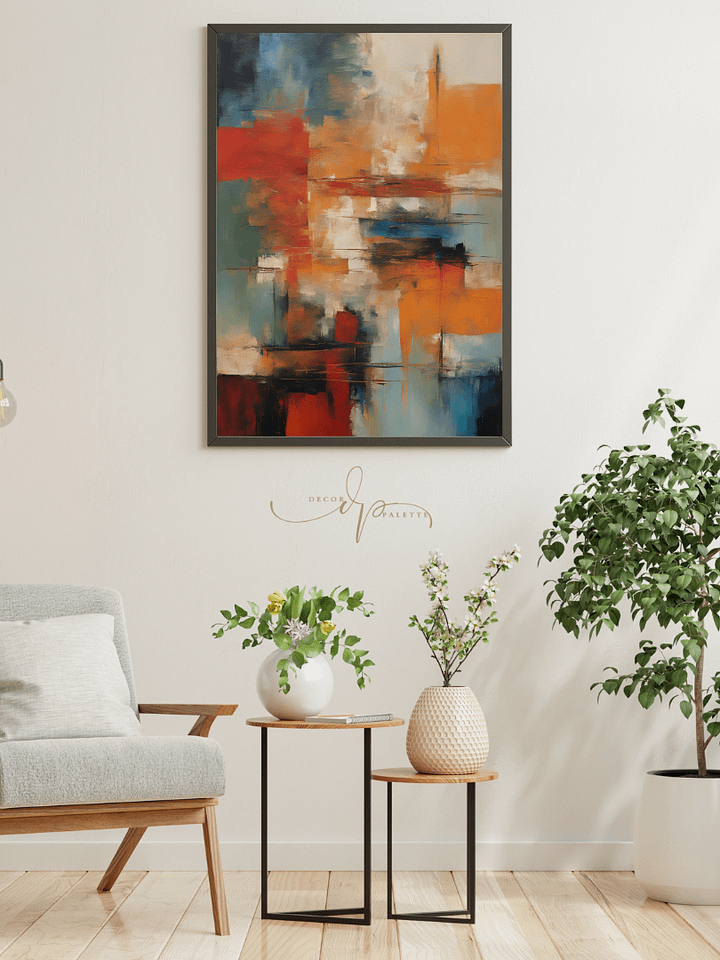 Modern Abstract Painting Printable Wall Art product image (2)