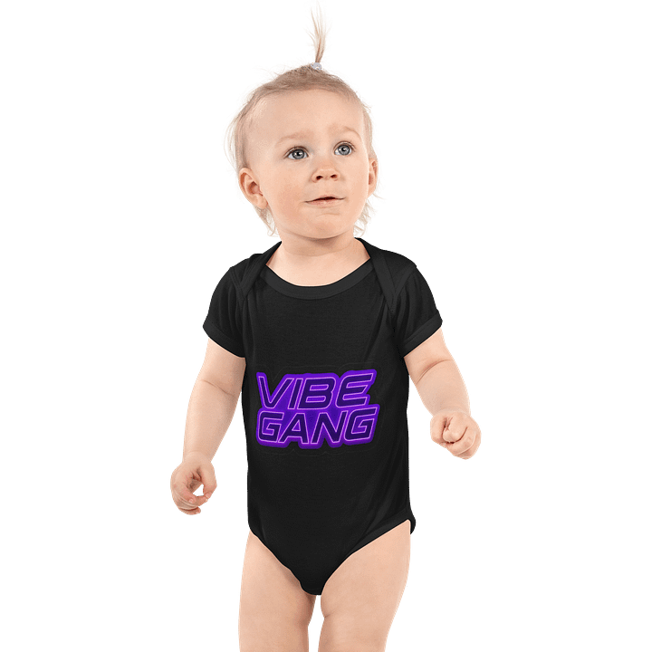 VIBEGANG Rabbit Skins Baby Short Sleeve Bodysuit product image (1)