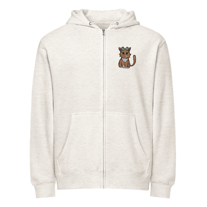 Apollo and the Froggy Overlord Zip-up Hoodie product image (3)