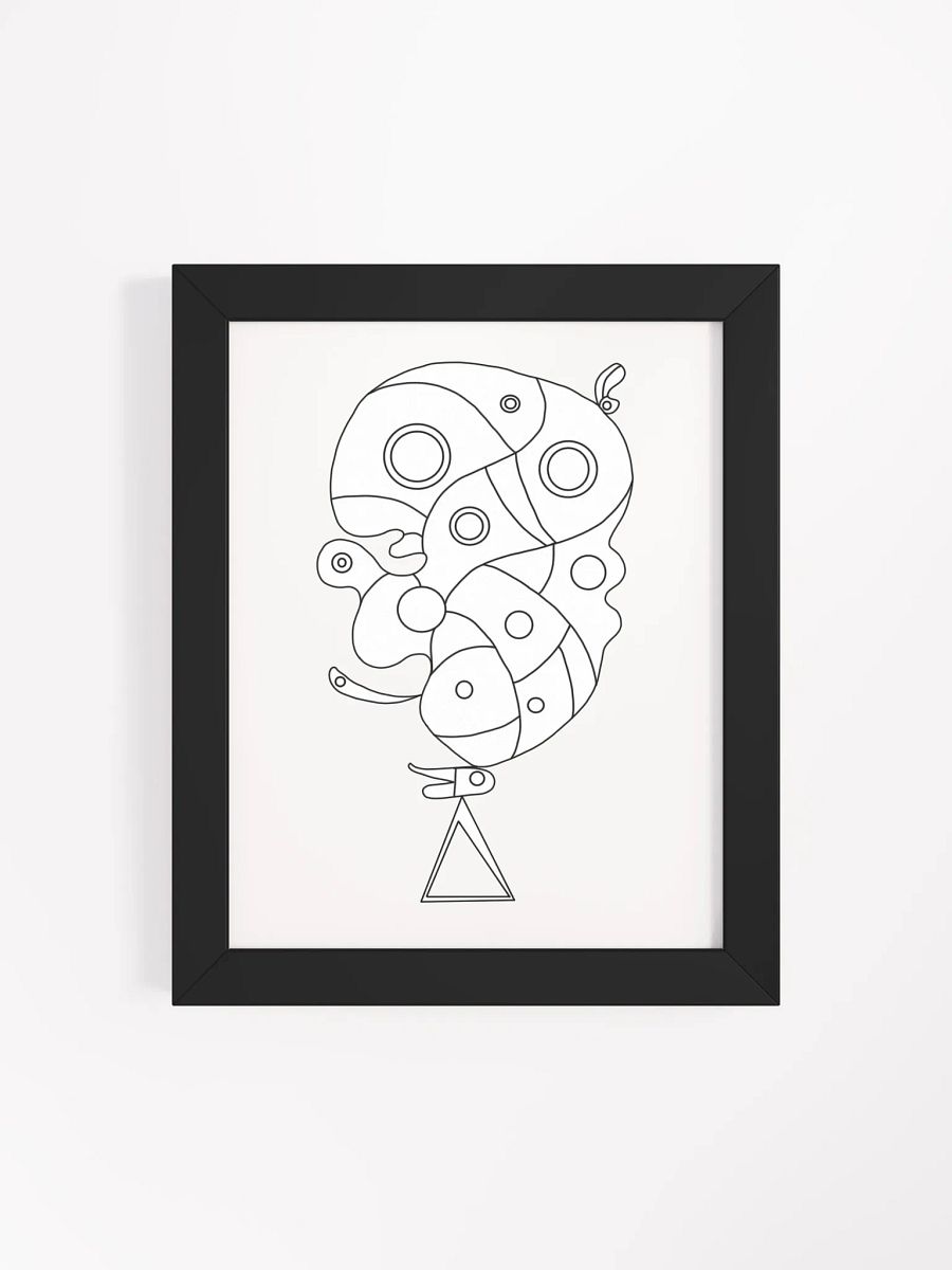 Color-Your-Own Kandinsky's Framed Poster! product image (76)