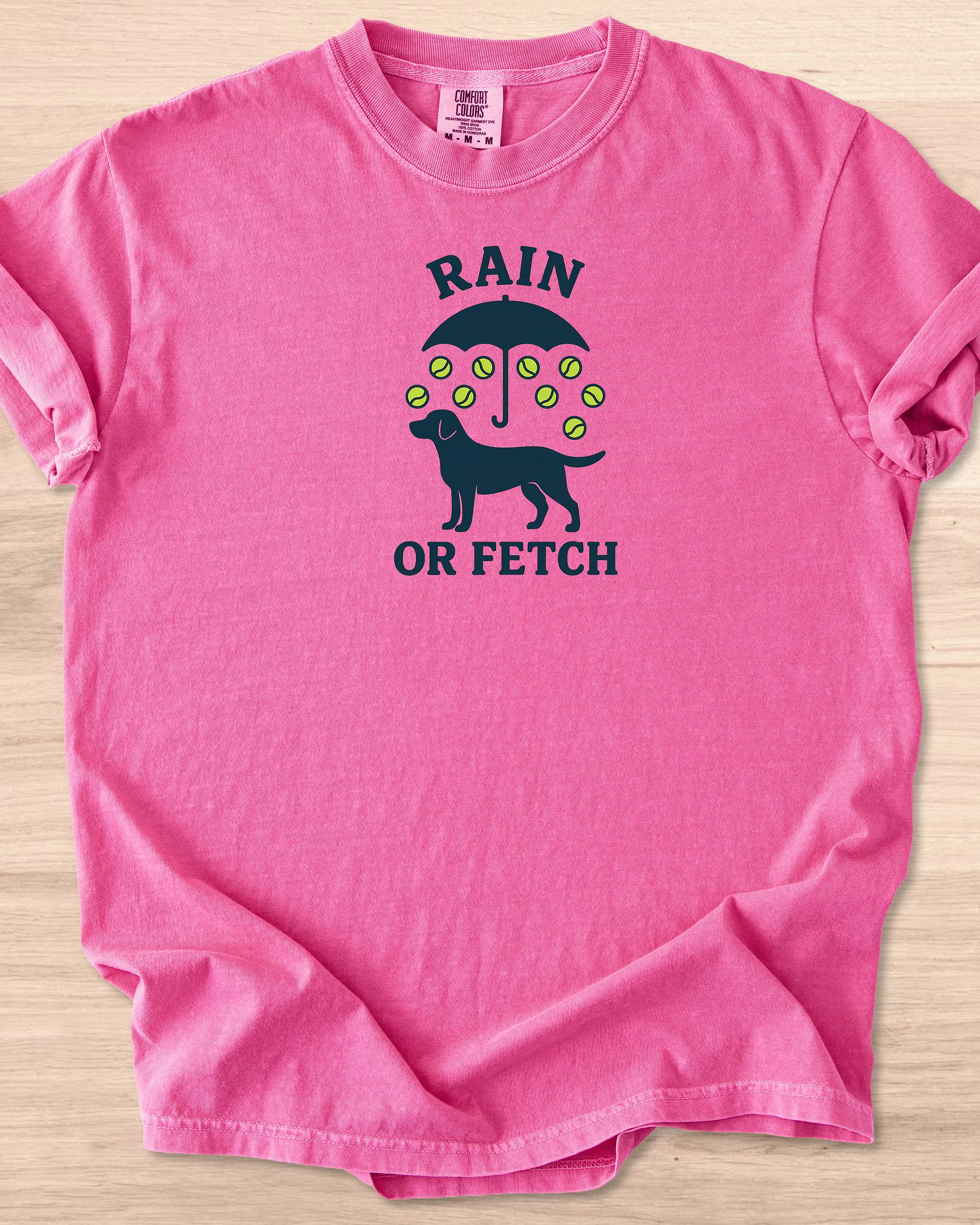 Rain or Fetch (Labrador Retriever) Tee product image (17)