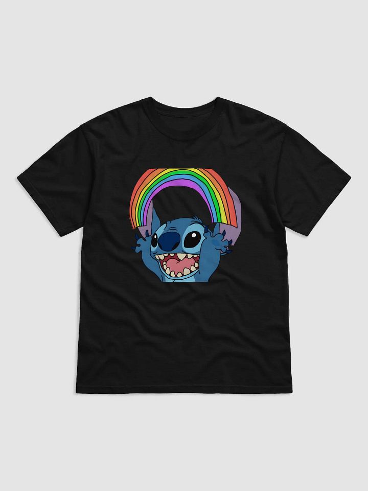 Just4FunRoy Stitch regenboog T shirt product image (12)