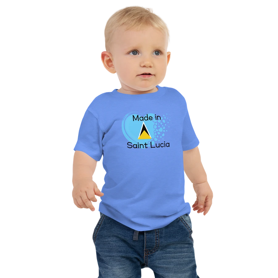 Made in Saint Lucia Baby Tee product image (1)