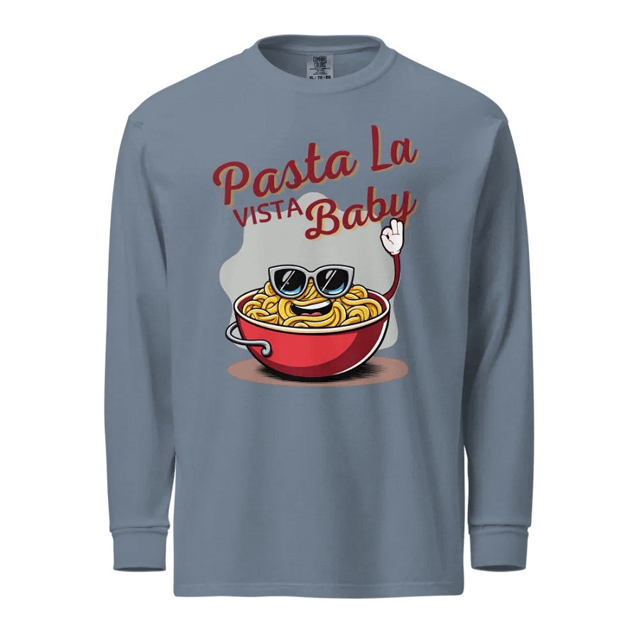 Pasta La Vista Baby Long Sleeve Shirt product image (2)