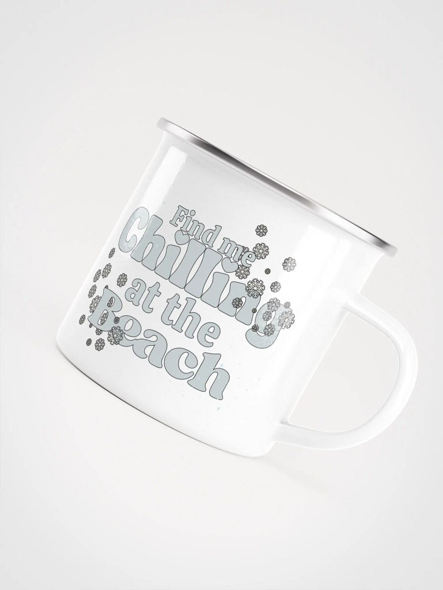 Beach Chilling Enamel Mug product image (5)