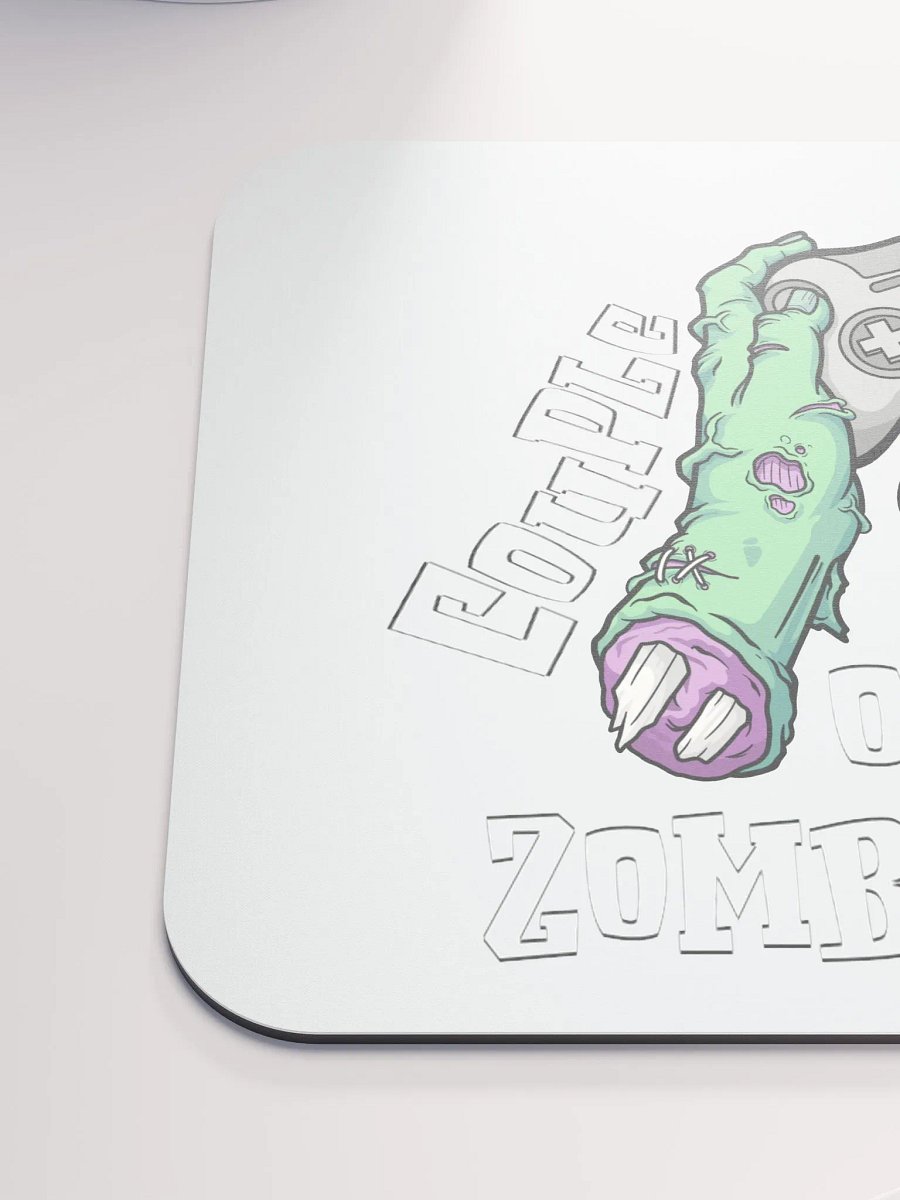 Couple of Zombies Mouse Pad product image (6)