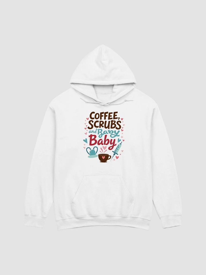 Medical Mama ,Coffee, Scrubs, and Baby Hoodie product image (2)