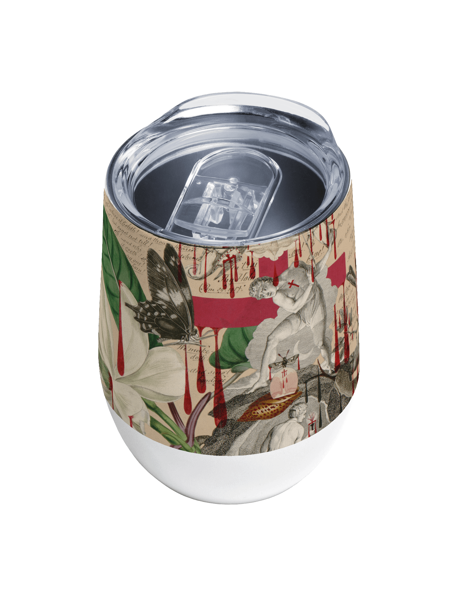 Vintage Collage Wine Tumbler product image (4)