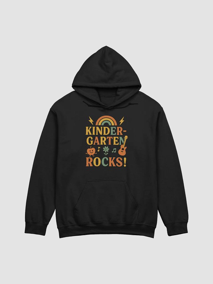 Kindergarten Rocks! Hoodie – Bold Pullover for Preschool & Kindergarten Teachers product image (3)