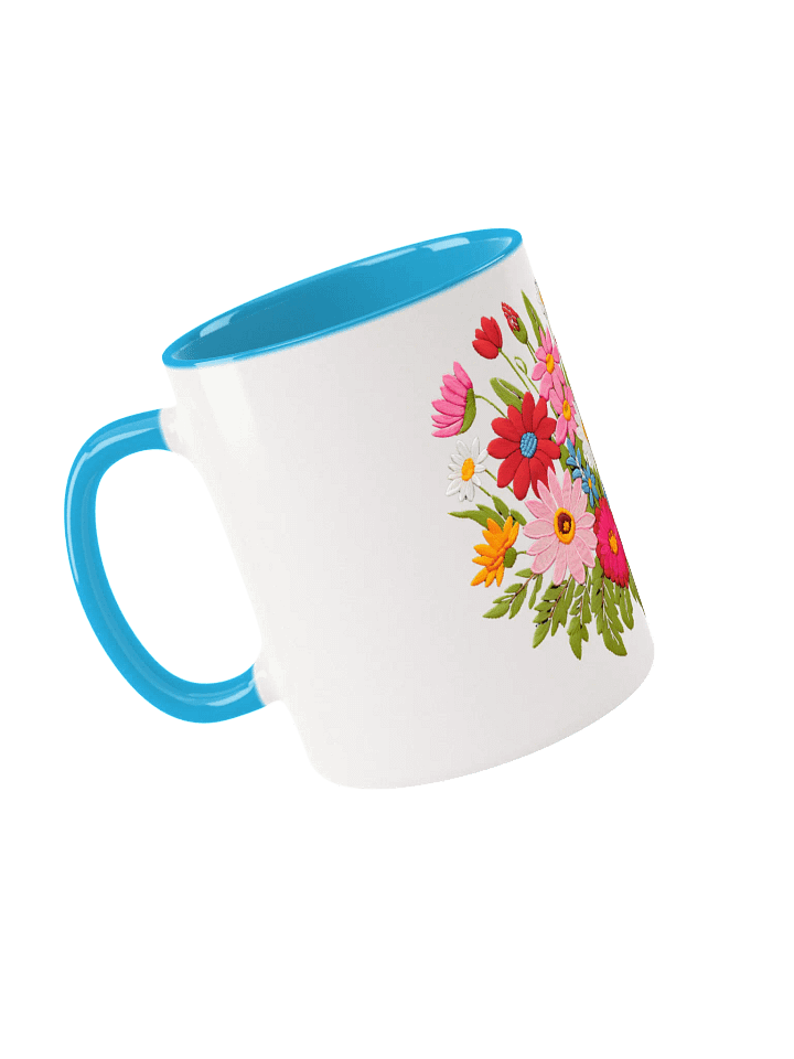 Vibrant Bouquet Ceramic Mug product image (12)