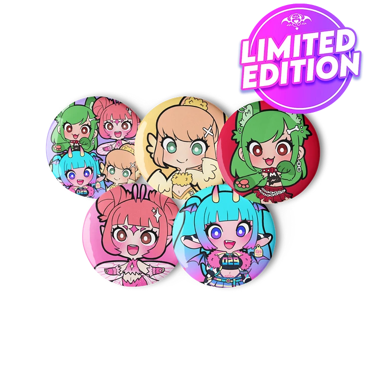 [LIMITED EDITION] Will-O X FAEBLE - Monster Pin Set product image (1)