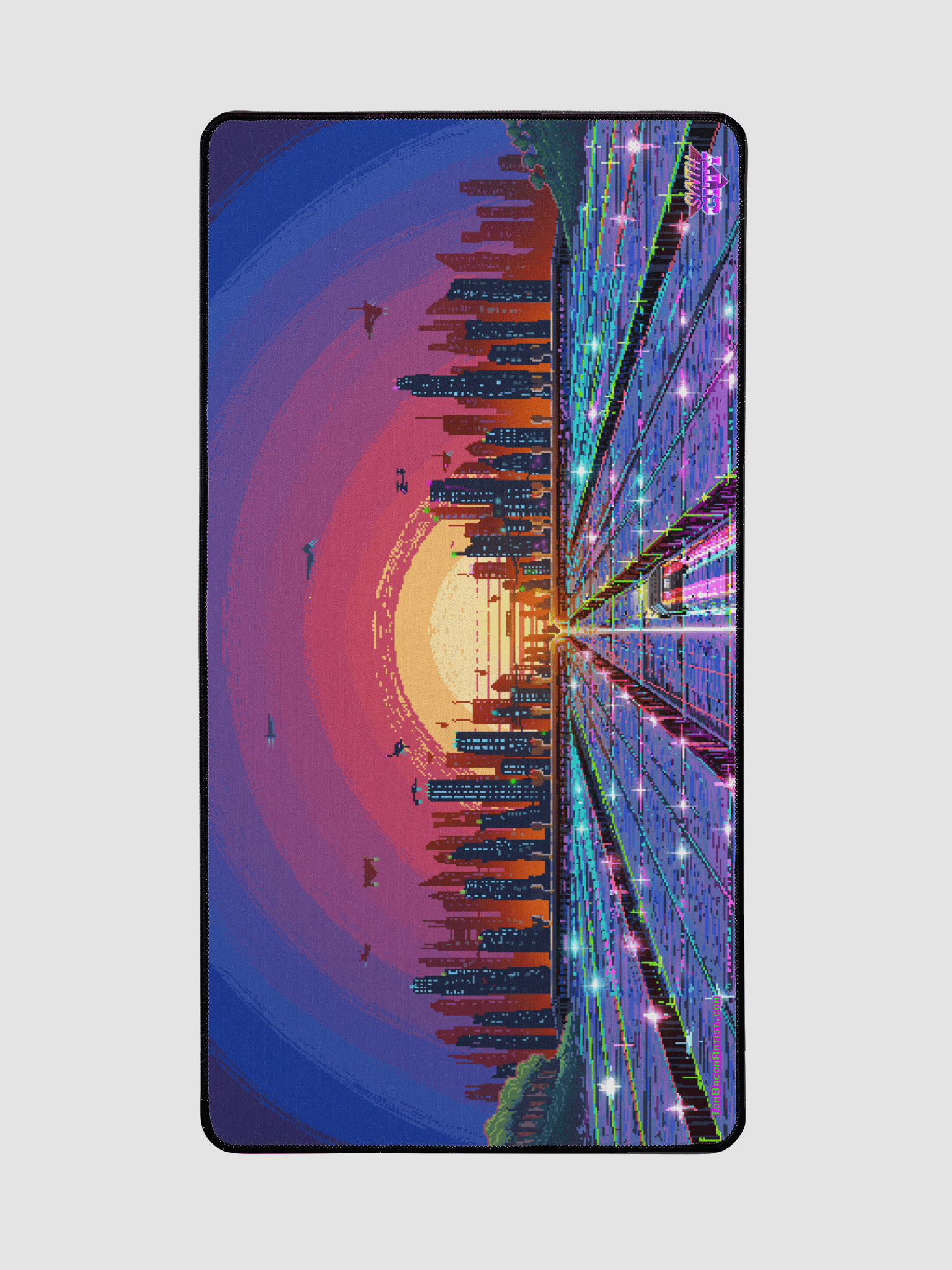 Synth City Super Drive - Deskmat product image (3)