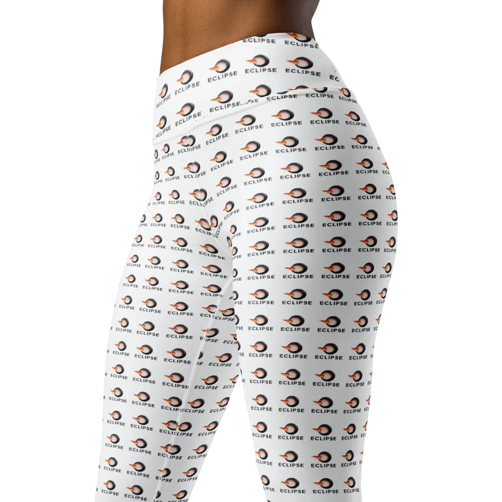 Eclipse Women's White Yoga Leggings with Inside Pocket product image (4)