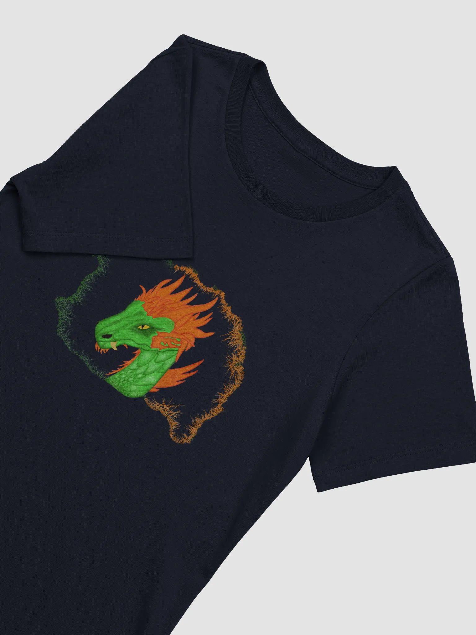 Dragon's Fiery Gaze Women's Relaxed T-Shirt product image (7)