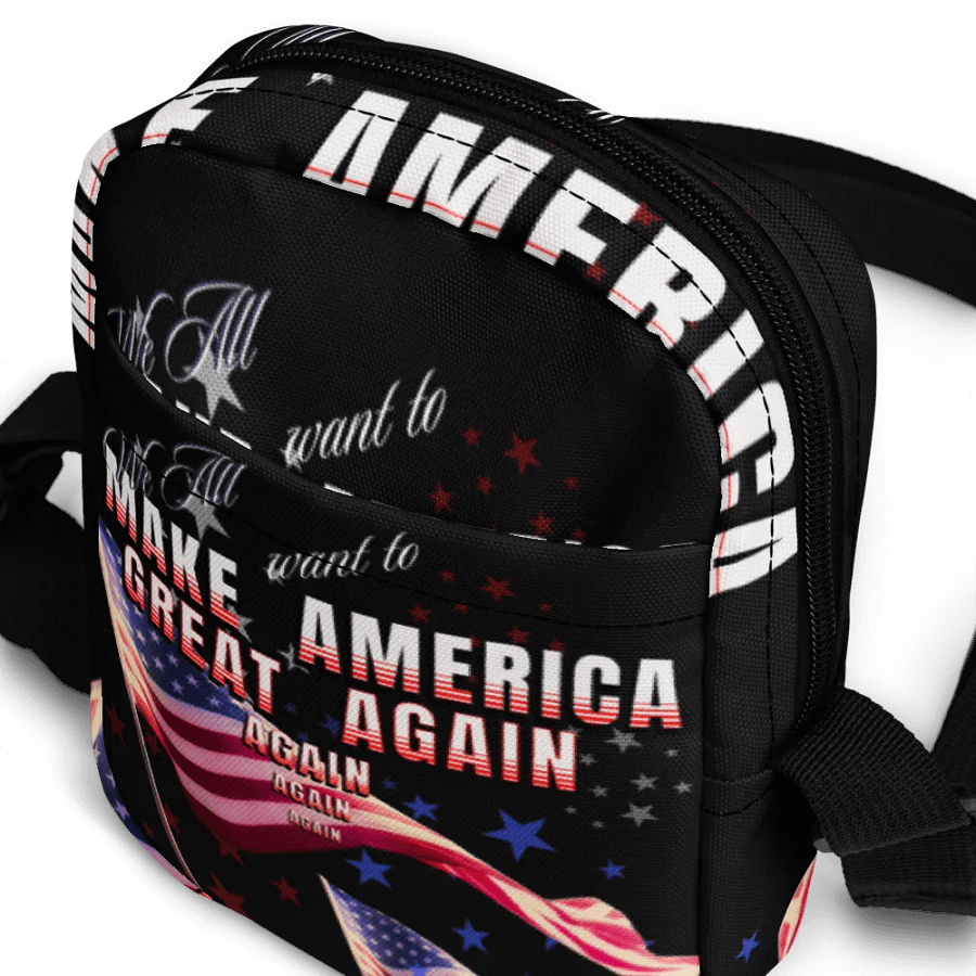 American Dream All-Over Crossbody Bag Trump moms dads friends product image (10)