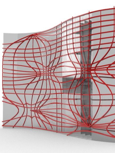 Parametric Facade Design Grasshopper Rhino Files Download product image (1)