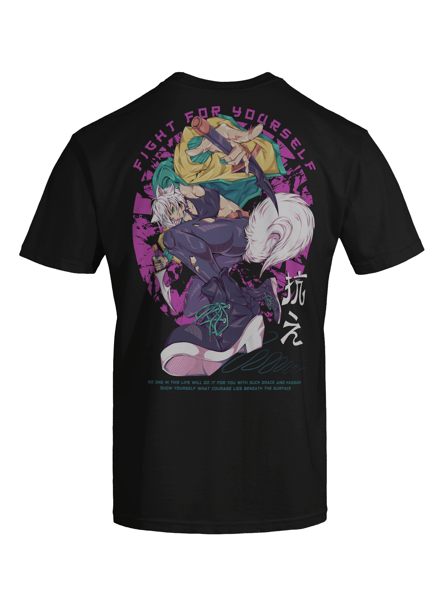 抗え FIGHT [Black Tee] product image (10)