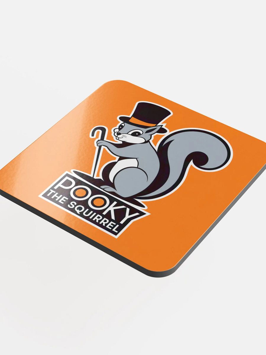 Coaster or micro art piece: Pooky The Squirrel as mister peanut product image (4)