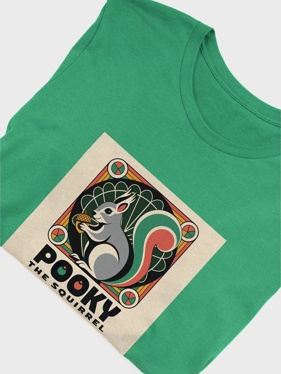 Super Soft and Flattering Tee: Art Deco Pooky The Squirrel product image (5)
