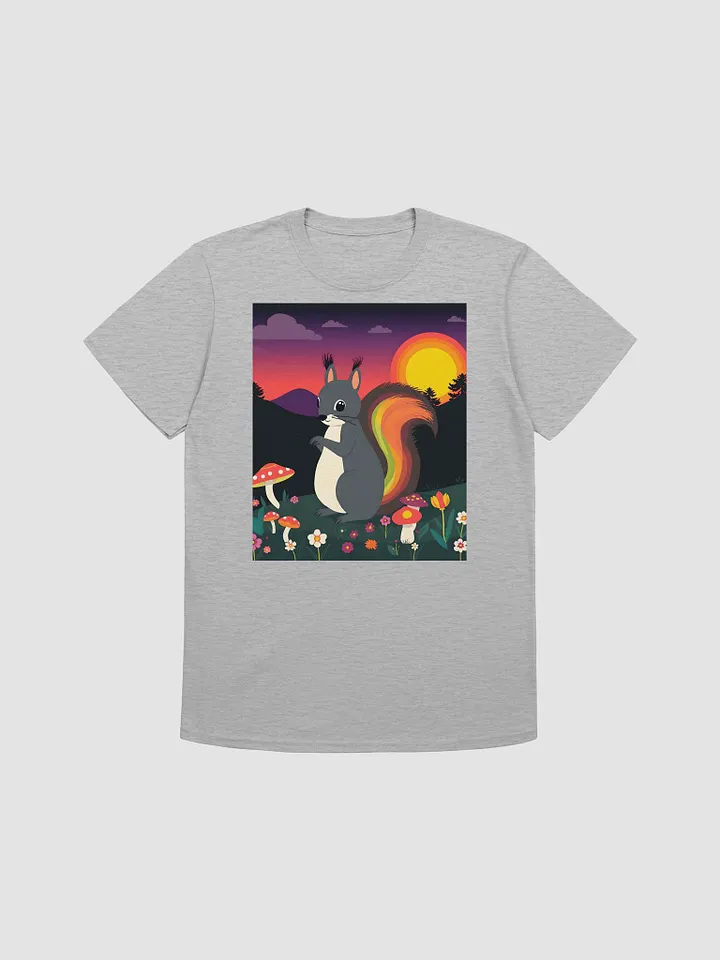 Sunset Squirrel Unisex Tee product image (1)