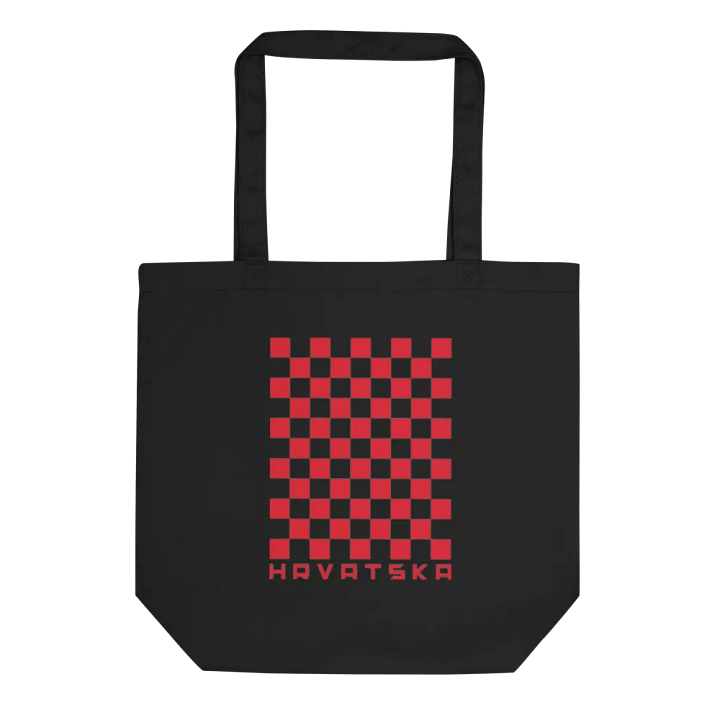 Croatia Checkered Statement Tote product image (1)